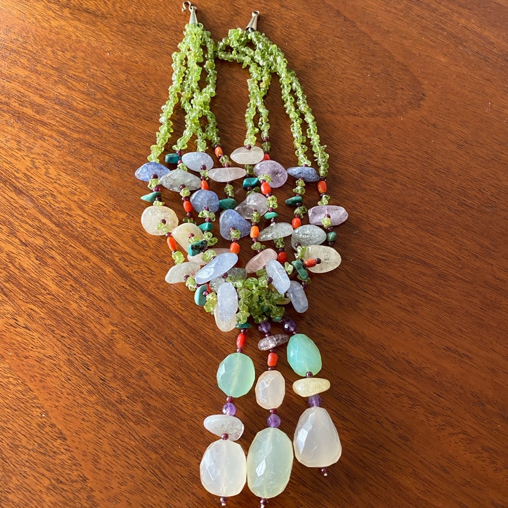 Fabulous beaded necklace.